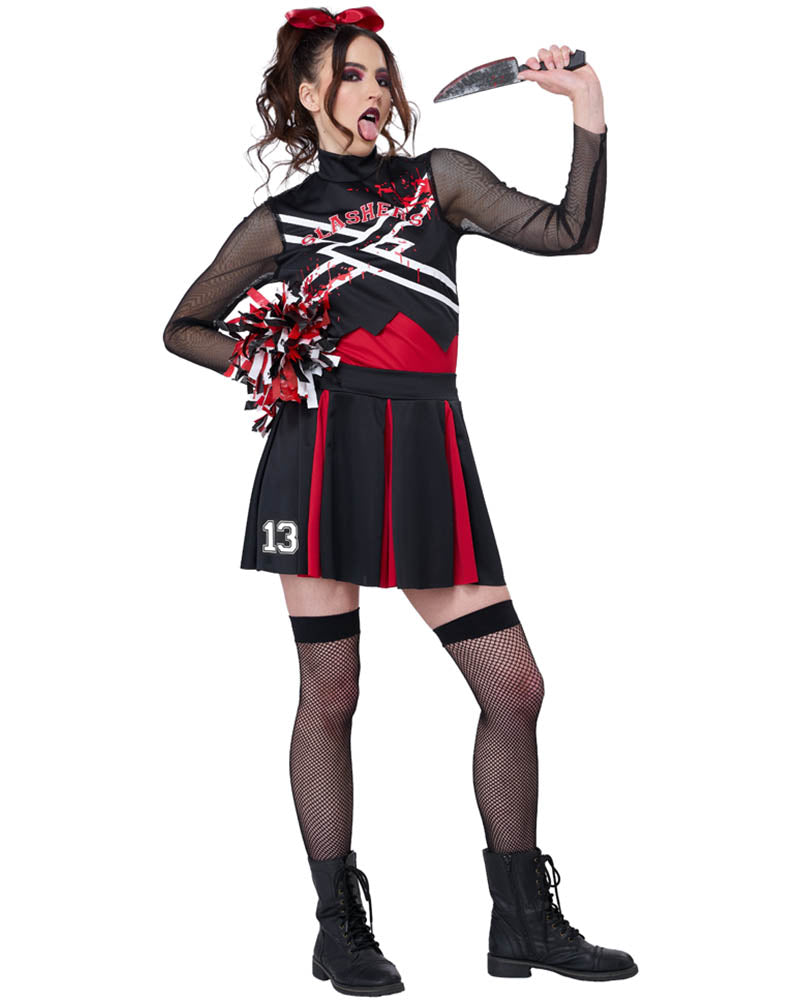 Slasher Cheerleader Womens Costume