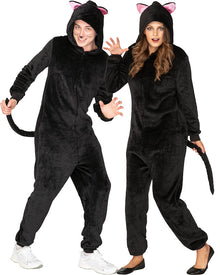 Slinky Black Cat Adults Halloween Costume