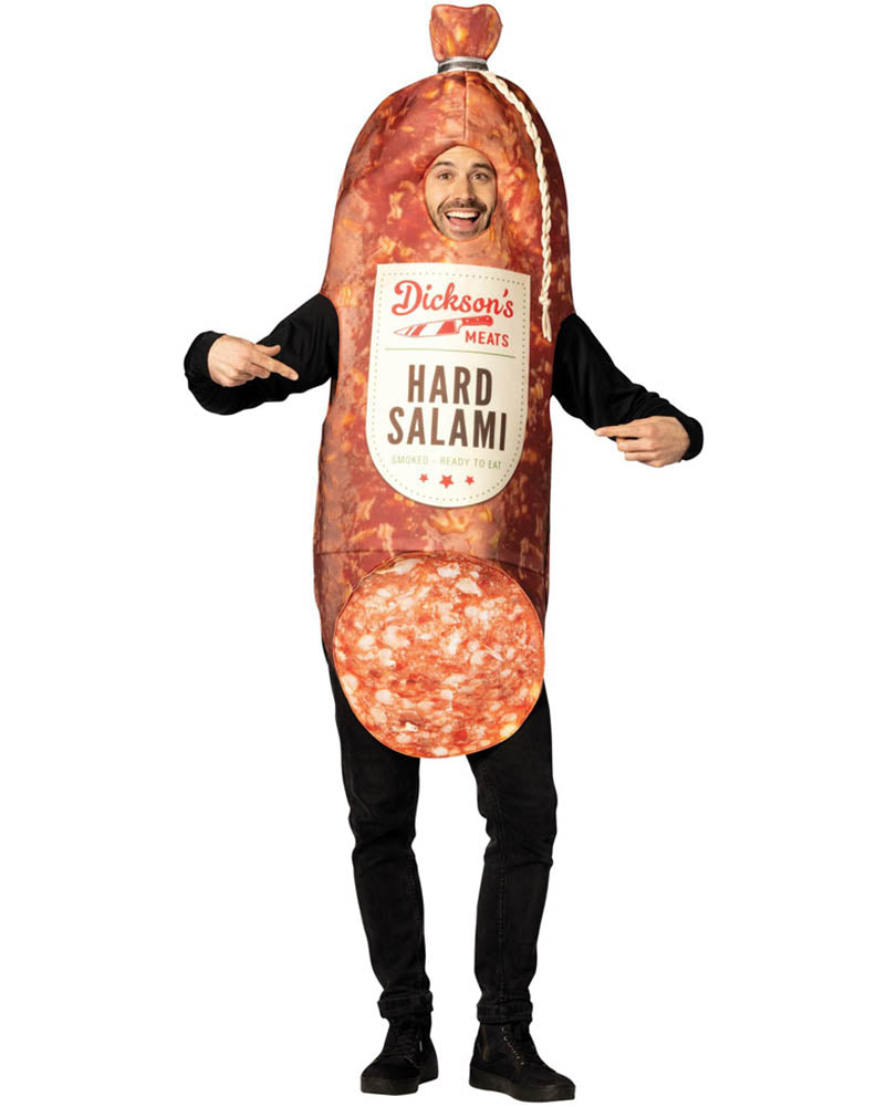 Smoked Hard Salami Adult Costume