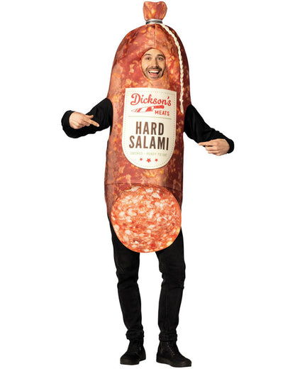 Smoked Hard Salami Adult Costume