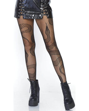 Snake Net Stockings