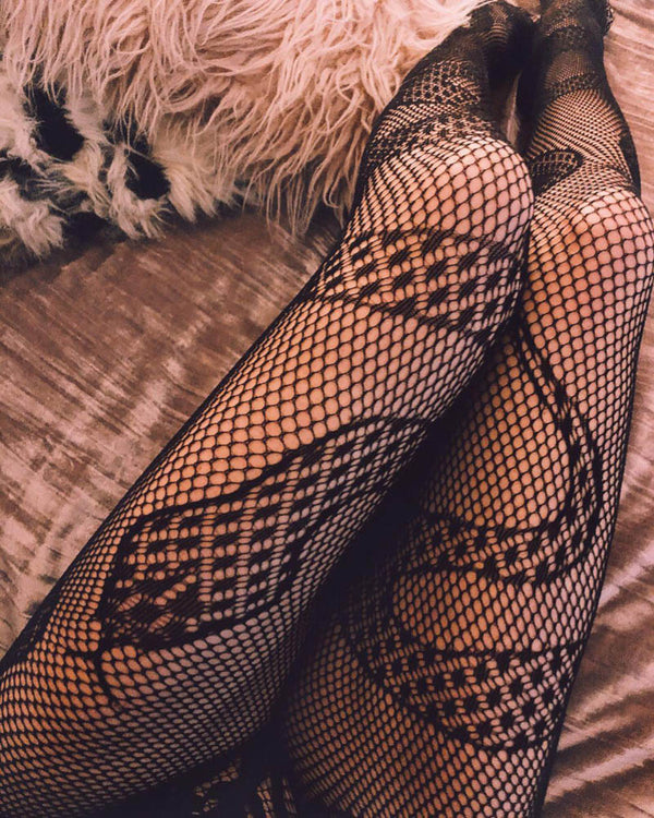 Snake Net Stockings