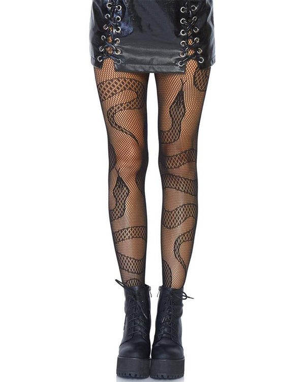 Snake Net Stockings