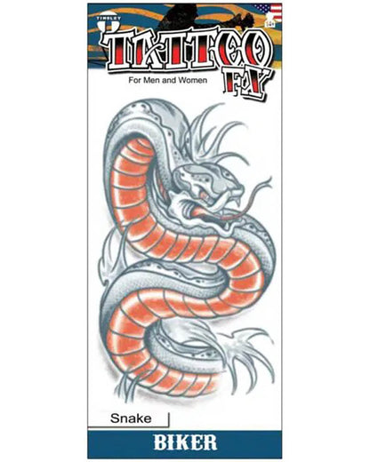Snake Temporary Tattoo