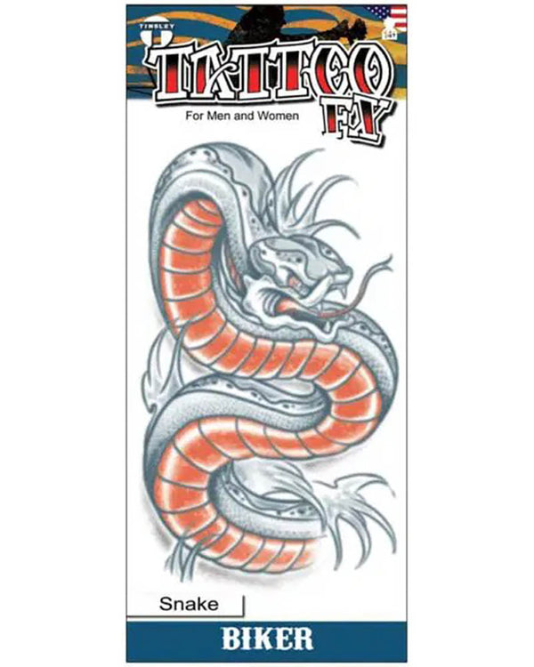 Snake Temporary Tattoo
