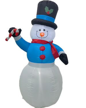 Snowman Classic Christmas Lawn Inflatable 1.2m