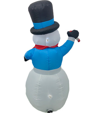 Snowman Classic Christmas Lawn Inflatable 1.2m