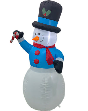 Snowman Classic Christmas Lawn Inflatable 1.2m