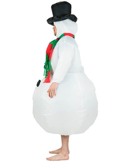 Snowman Inflatable Adult Costume