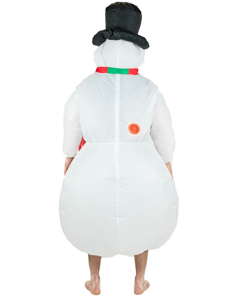 Snowman Inflatable Adult Costume