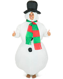 Snowman Inflatable Adult Costume