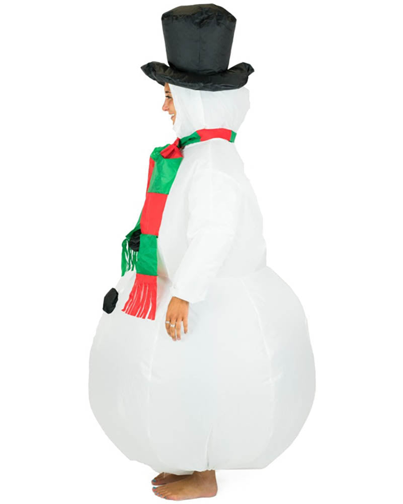 Snowman Inflatable Adult Costume