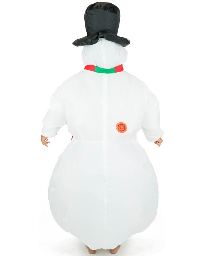 Snowman Inflatable Adult Costume