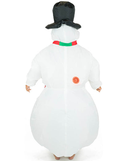 Snowman Inflatable Adult Costume