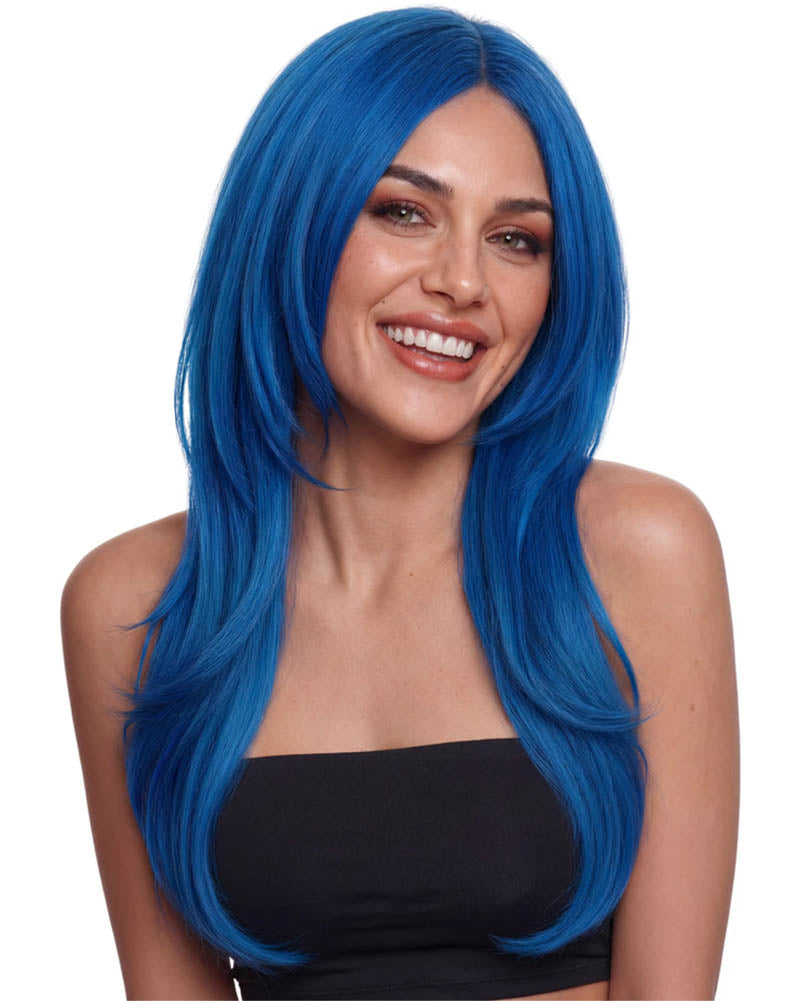 Sofia Long Blue Wig