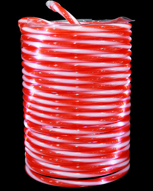 Candy Cane Ropelight Solar LED Christmas Light 8m