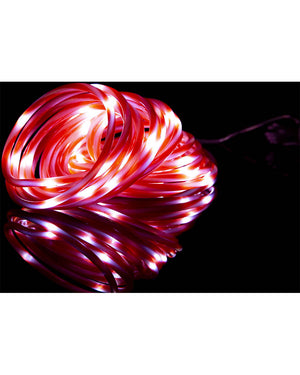 Candy Cane Ropelight Solar LED Christmas Light 8m