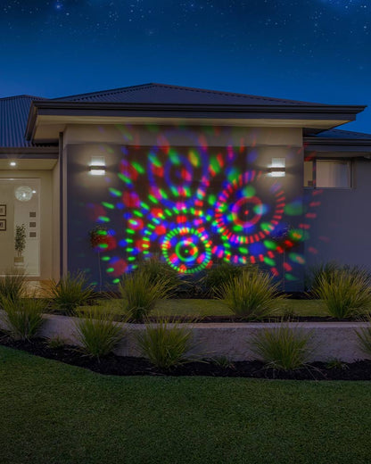 Red Green Blue Disco Projector Solar Laser Light