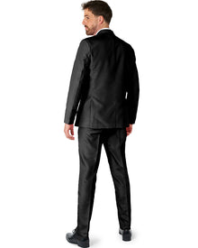 Solid Black Mens Suitmeister