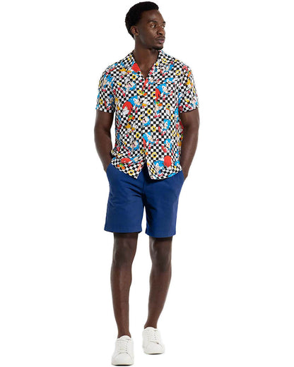 Sonic Retro Rings Mens Opposuit Summer Shirt