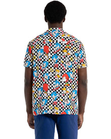 Sonic Retro Rings Mens Opposuit Summer Shirt
