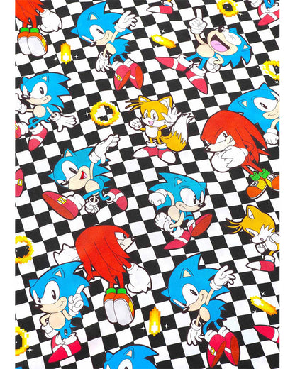 Sonic Retro Rings Mens Opposuit Summer Shirt