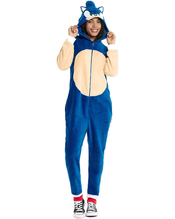 Sonic The Hedgehog Opposuit Adult Onesie