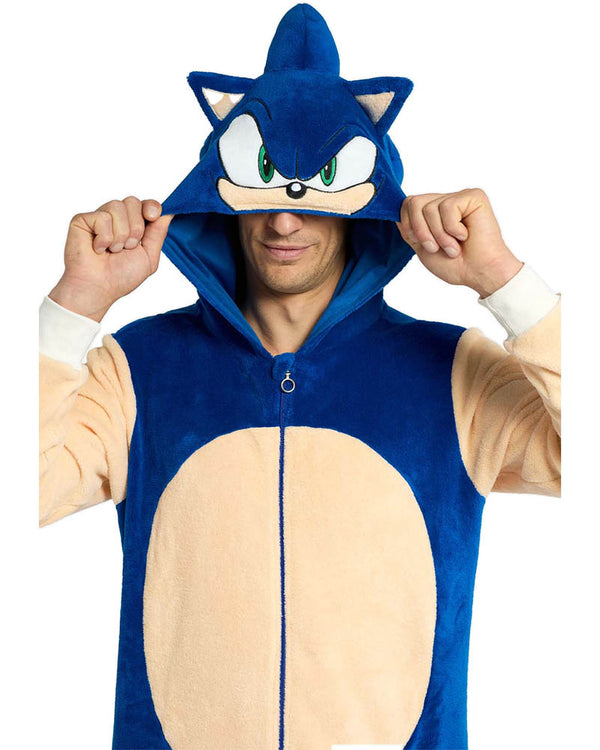 Sonic The Hedgehog Opposuit Adult Onesie