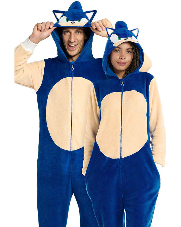 Sonic The Hedgehog Opposuit Adult Onesie
