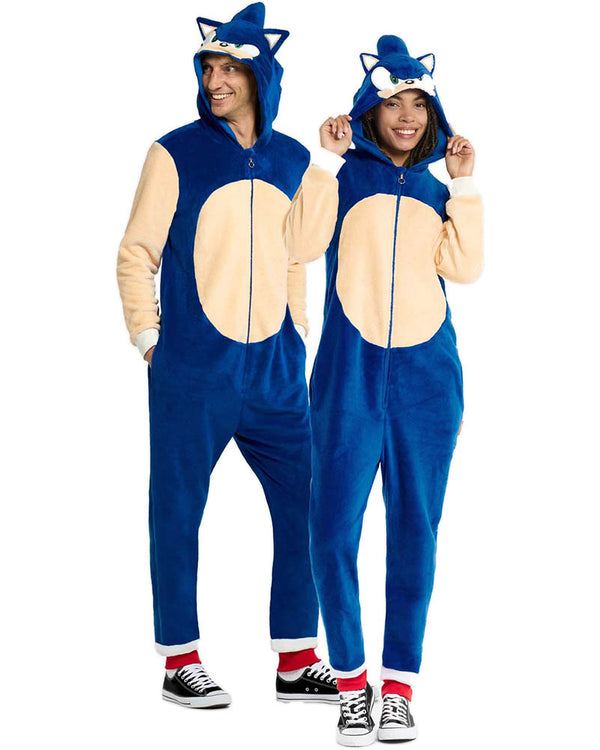 Sonic The Hedgehog Opposuit Adult Onesie