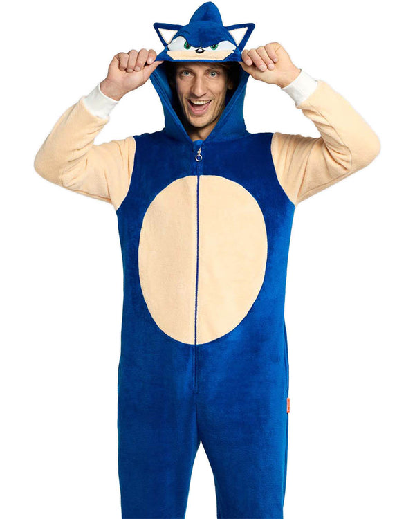 Sonic The Hedgehog Opposuit Adult Onesie