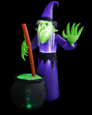 Sorceress Flash Cauldron Lawn Inflatable 1.8m