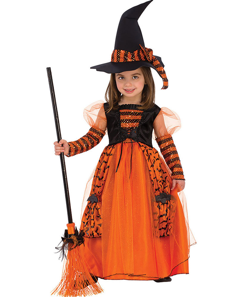 Sparkle Witch Girls Costume