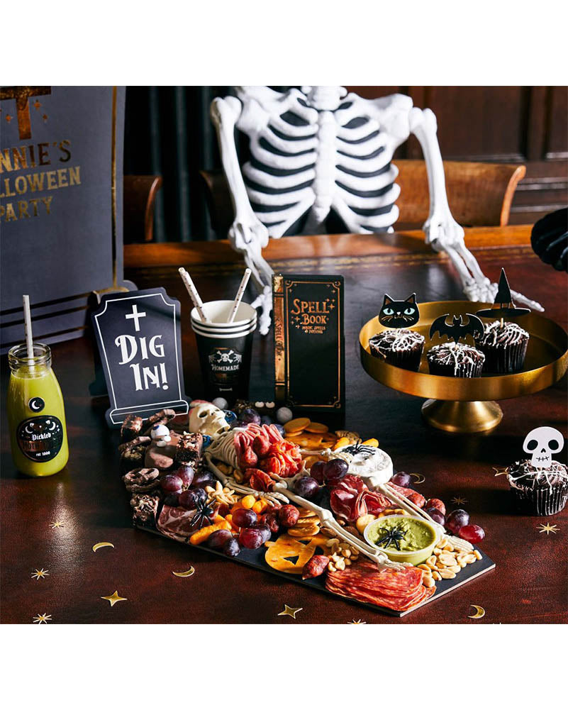 Spell Yeah! Black Coffin Grazing Board 47cm For Halloween