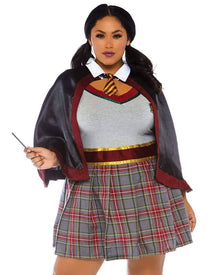 Spellbinding Student Uniform Plus Size Womens Costume