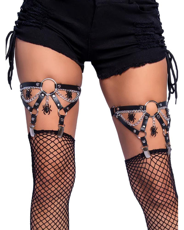 Spider Thigh High Garters Spider Thigh High Garters