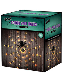 Spider Web Lights 64cm For Halloween