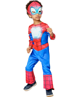 Spidey and his Amazing Friends Spidey Glow in the Dark Boys Costume