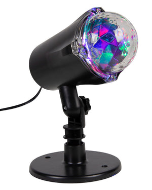Christmas Spinning Disco Effect LED Spotlight