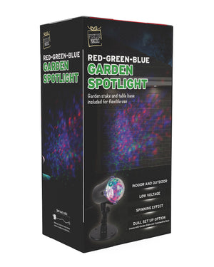 Christmas Spinning Disco Effect LED Spotlight