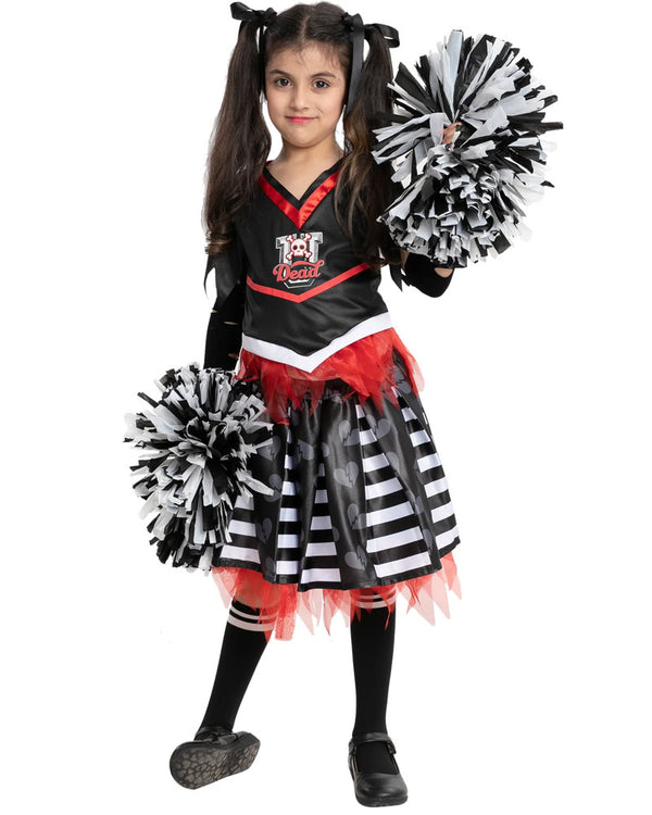 Spiritless Undead Cheerleader Girls Costume