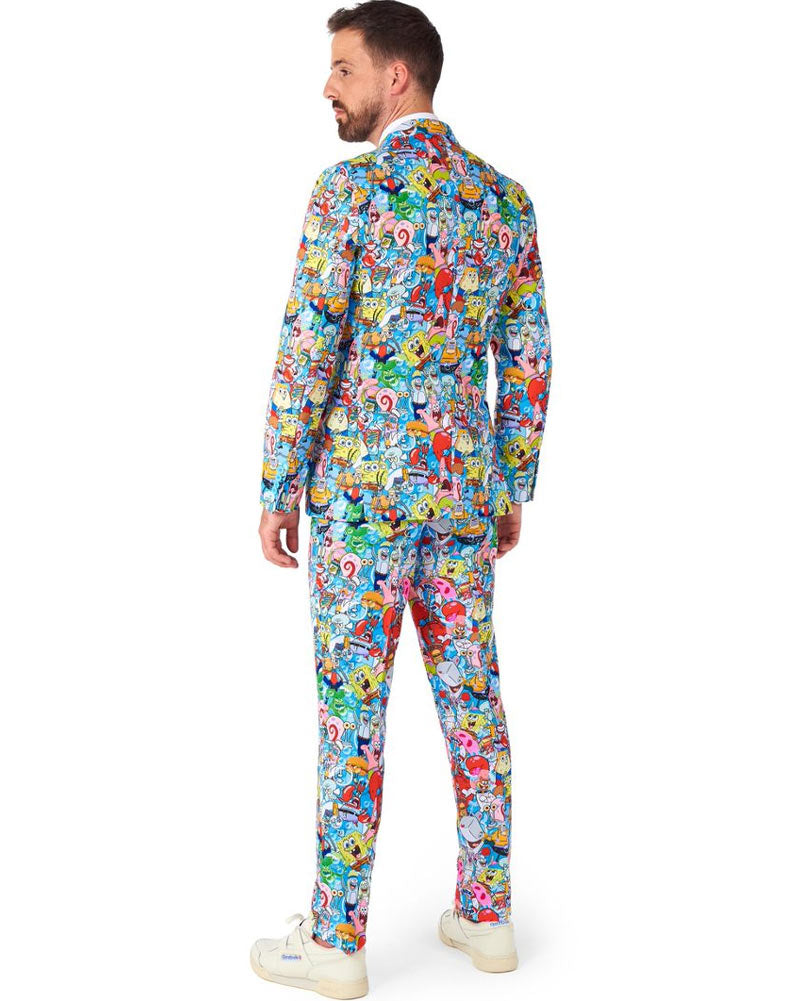 Spongebob Frenzy Opposuit Premium Mens Suit