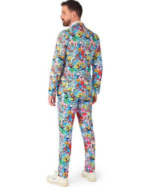 Spongebob Frenzy Opposuit Premium Mens Suit