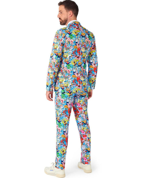 Spongebob Frenzy Opposuit Premium Mens Suit