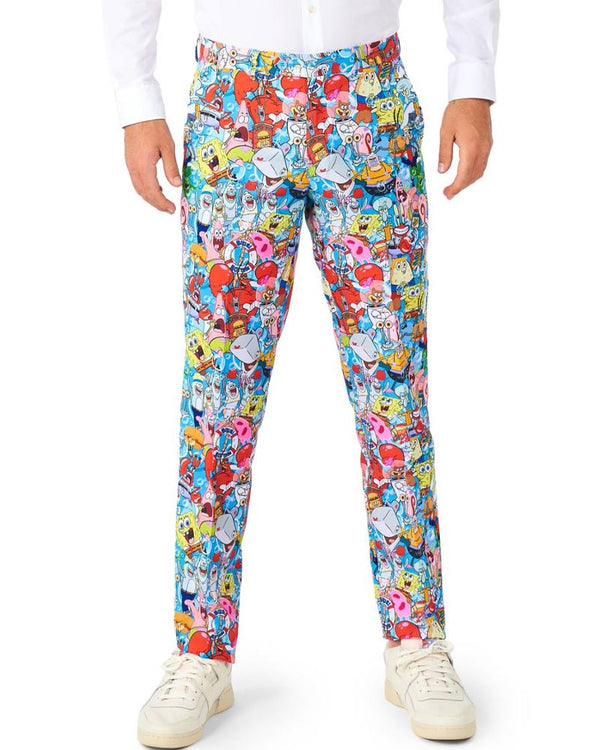 Spongebob Frenzy Opposuit Premium Mens Suit