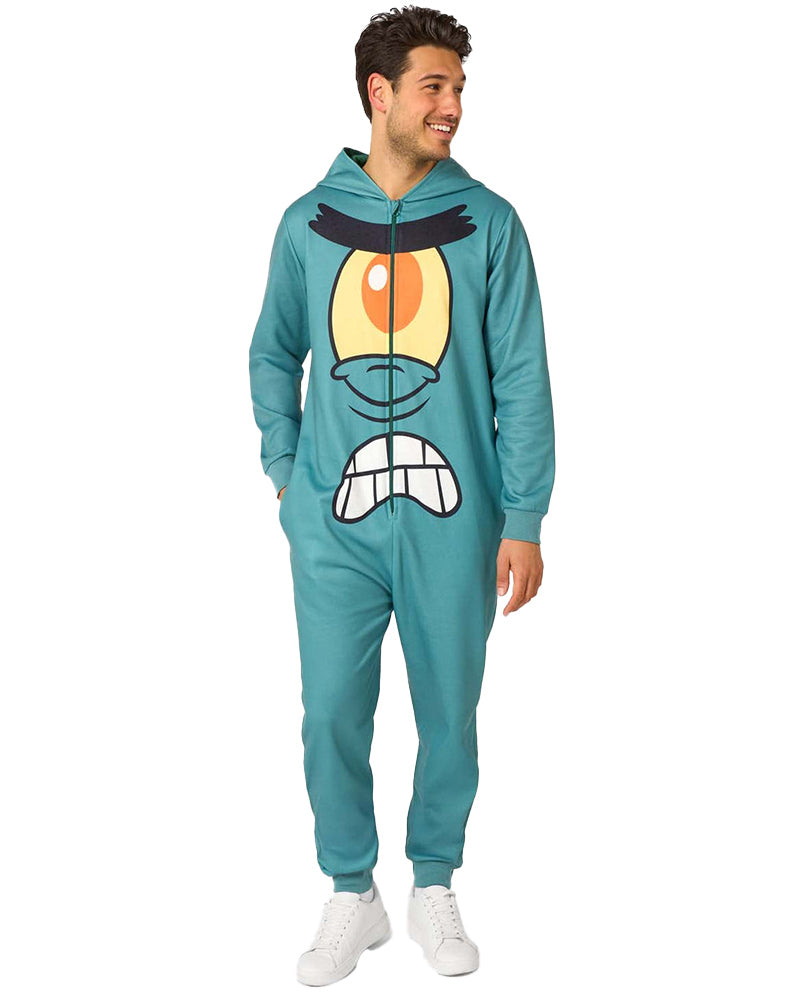 Spongebob Plankton Opposuit Adult Onesie