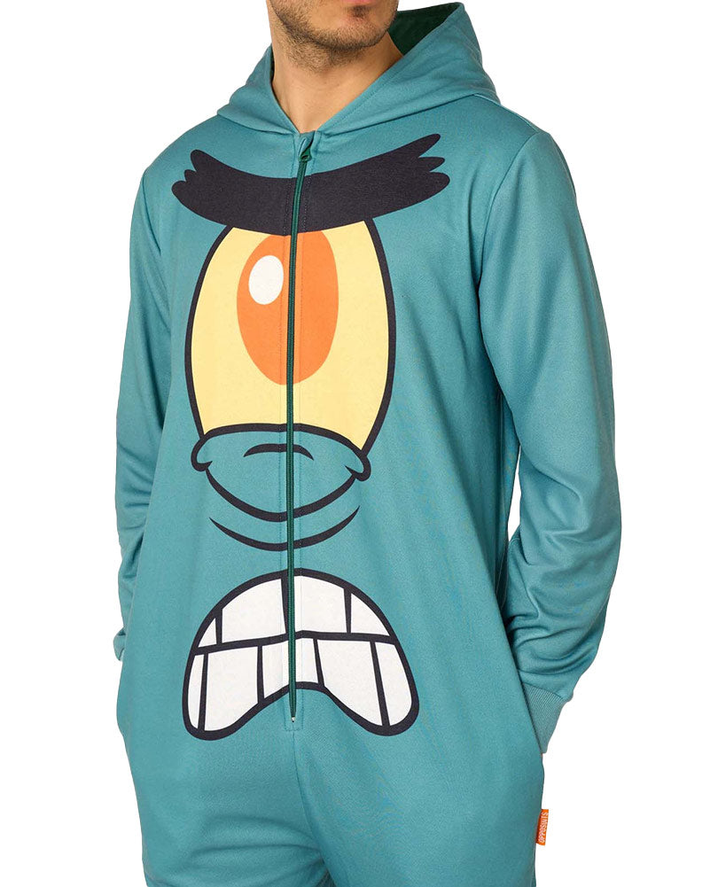 Spongebob Plankton Opposuit Adult Onesie