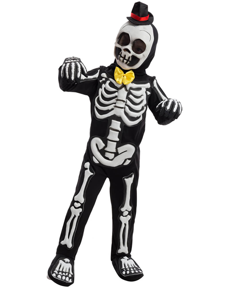 Spooky Skelebones Kids Costume