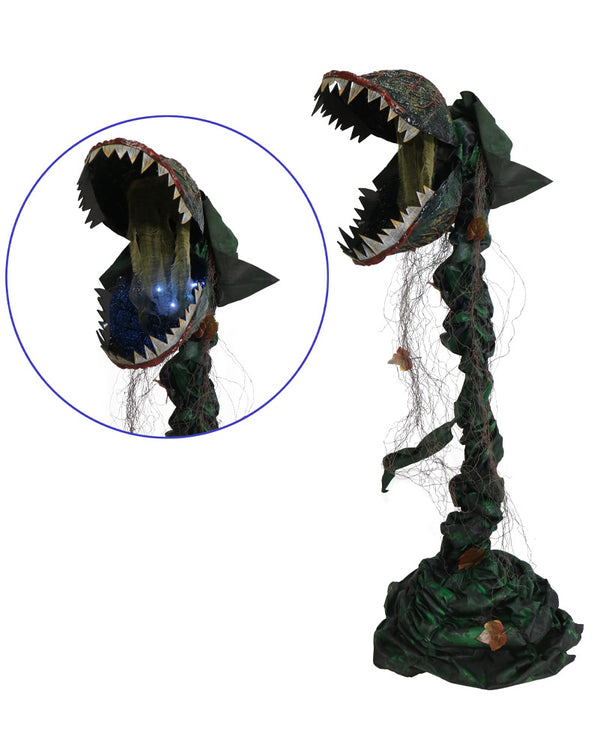 Standing Man Eating Plant Animated Decoration 1.6m