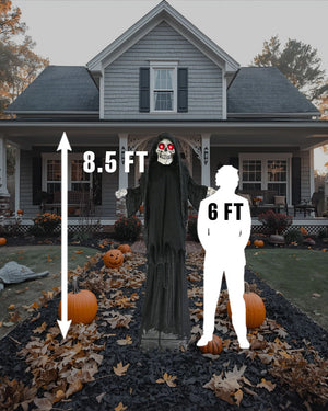 Standing Reaper Animated Decoration 2.6m